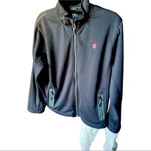 𝅺ZERO restriction black golf jacket size XL